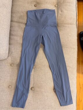 Lululemon Prep Blue Align ribbed HR Pant  25" Size Xxs-xs